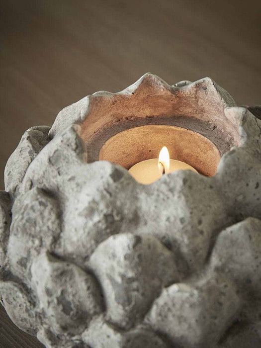 Distressed Artichoke Tealight Holder