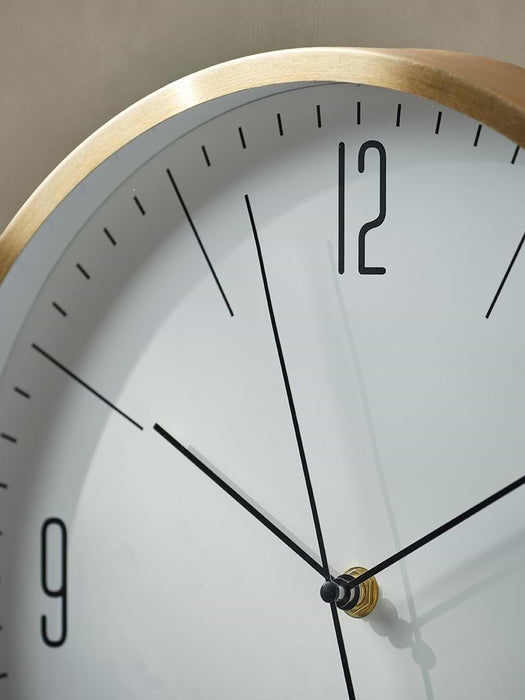 Golden Framed Clock