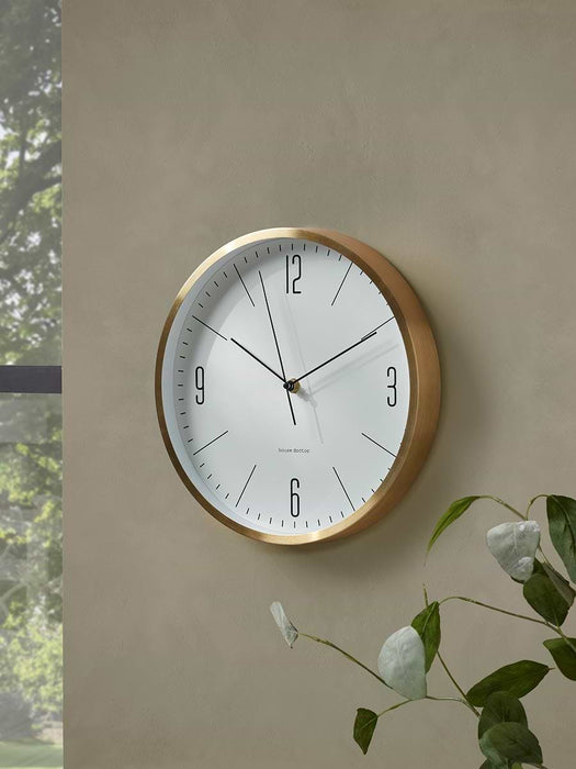 Golden Framed Clock