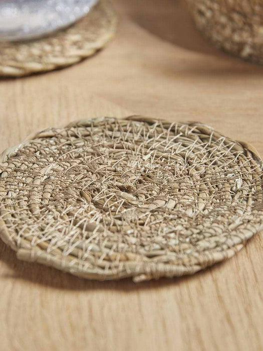 Seagrass Coaster Set