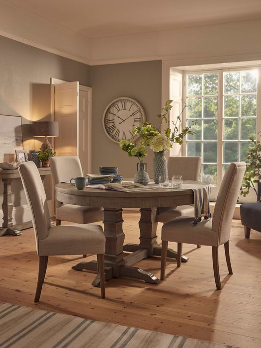 Remington Extendable Oval Dining Table - 4 to 6 Seater