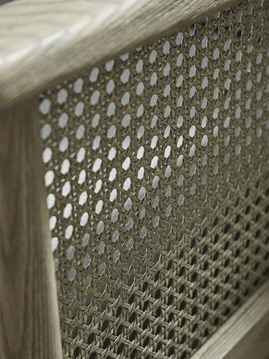 Aged Wicker Occasional Chair