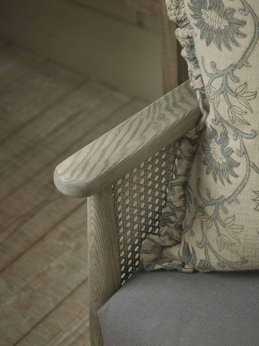 Aged Wicker Sofa
