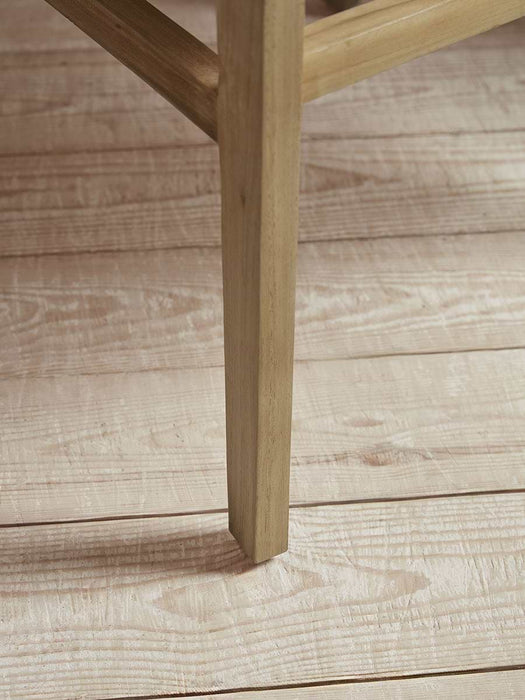 Curved Back Teak Dining Chair