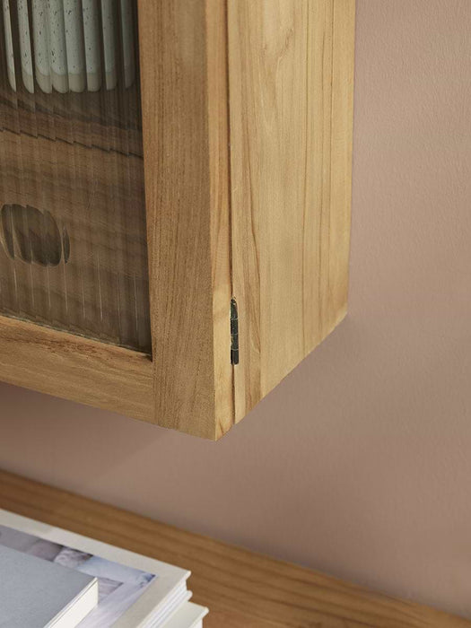 Arched Teak Storage Cabinet