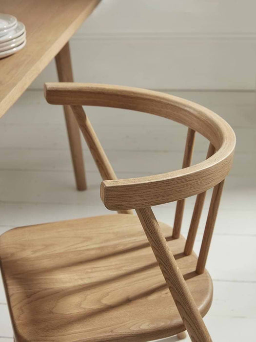 Weathered Oak Dining Chair