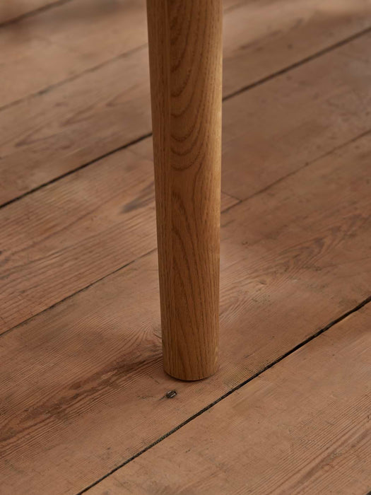 Weathered Oak Extendable Rectangle Dining Table - 6 to 8 Seater