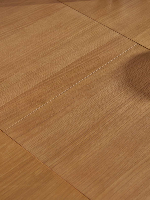 Weathered Oak Extendable Rectangle Dining Table - 6 to 8 Seater