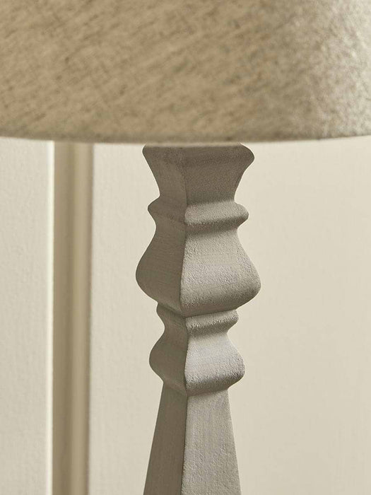 Carved Table Lamp
