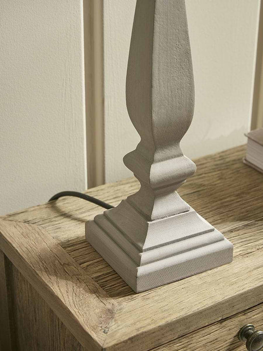 Carved Table Lamp