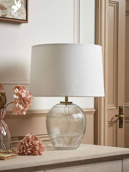 Diamond Glass Table Lamp