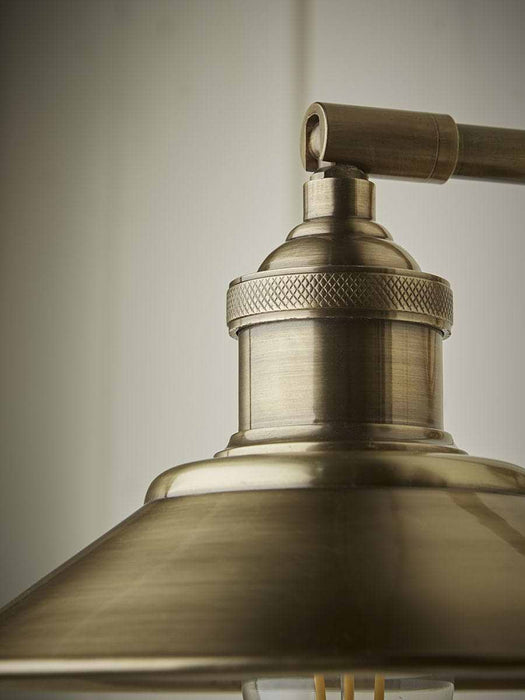 Antique Brass Wall Light