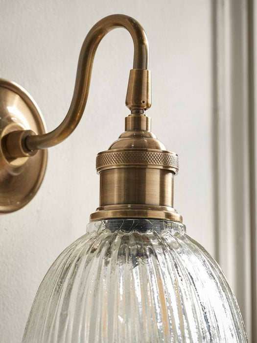 Flower Glass Wall Light