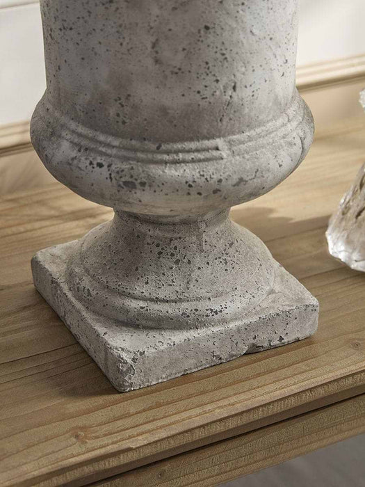 Stone Urn Table Lamp