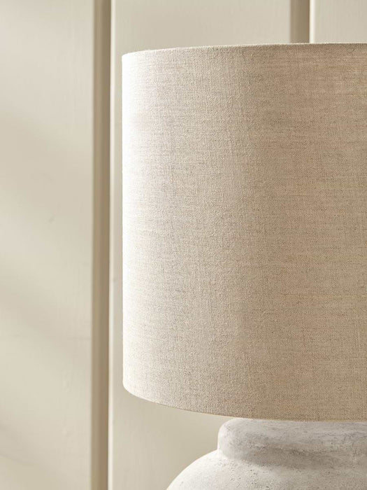 Aged Concrete Table Lamp