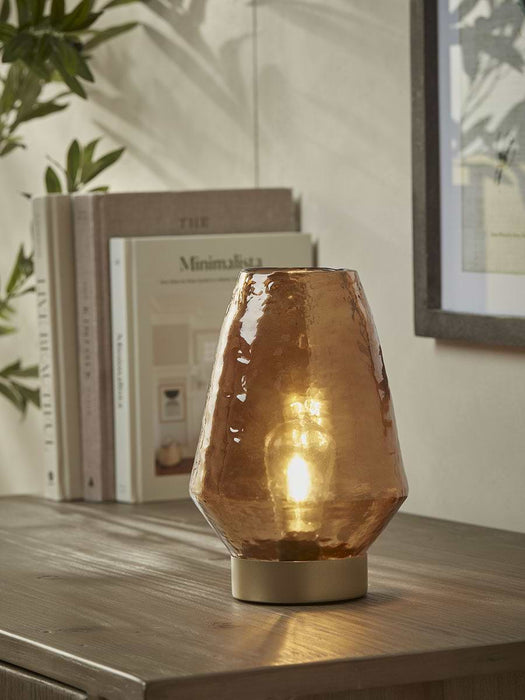 Tapered Amber LED Lamp