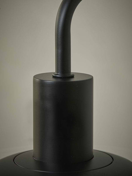 Ribbed Crescent Table Lamp
