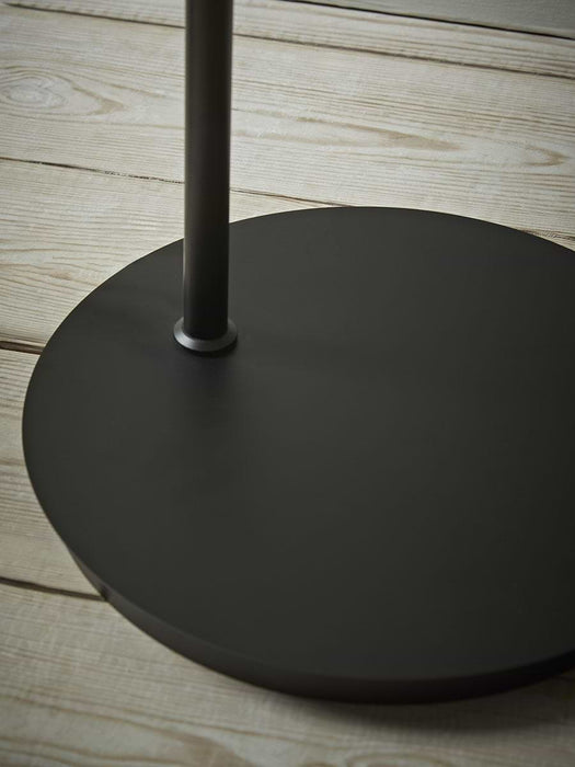 Ribbed Crescent Floor Lamp