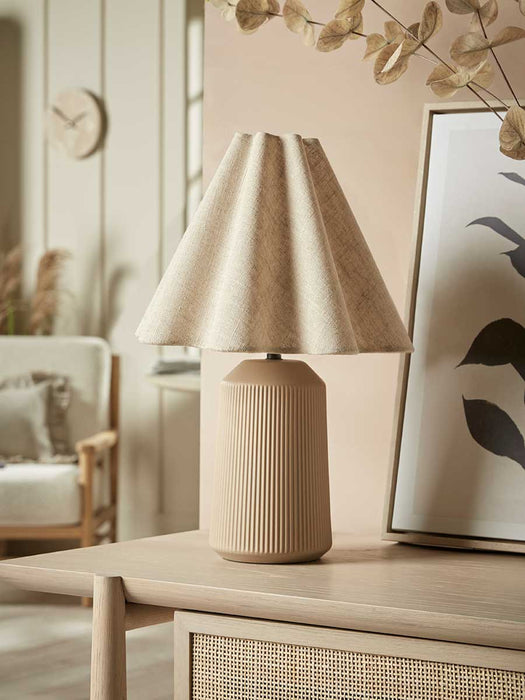 Linen Wavy Shade