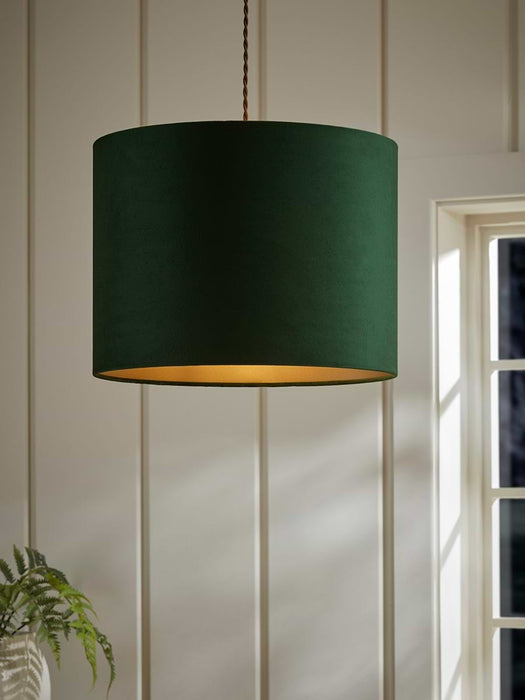 Velvet Shade Forest Green - Large