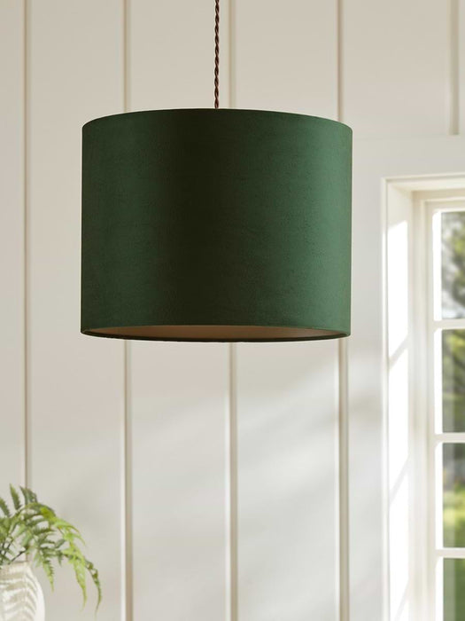 Velvet Shade Forest Green - Large