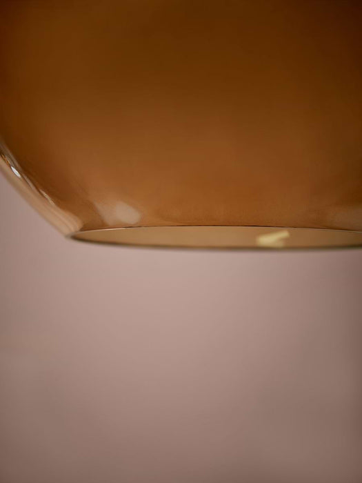Mia Pendant - Amber Glass