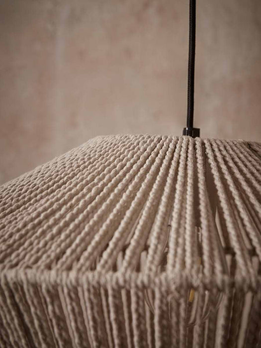 Woven Diamond Pendant