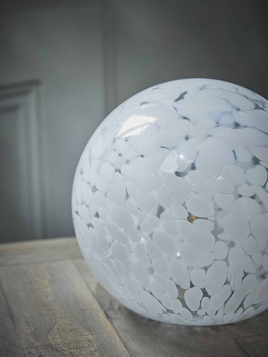 Confetti Globe Glass Lamp