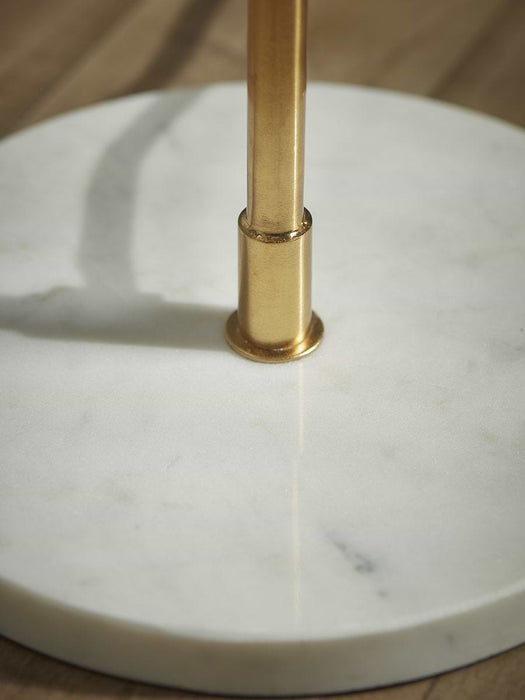 Wavy Dome Table Lamp - Khaki