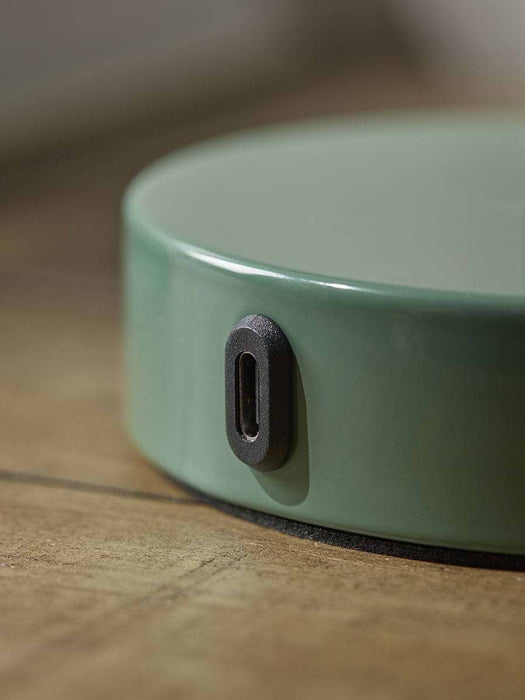 LED Dome Table Lamp - Forest Green