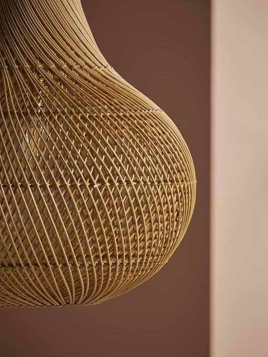 Teardrop Rattan Shade