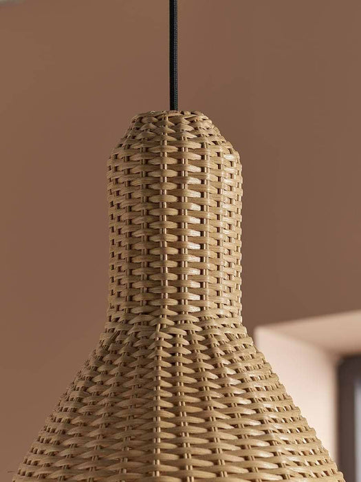 Rattan Tall Dome Shade