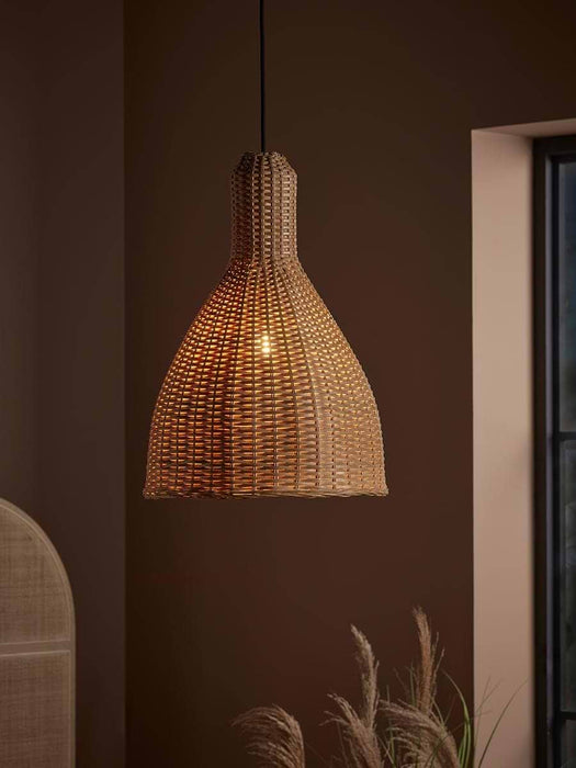 Rattan Tall Dome Shade