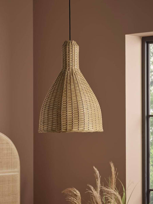 Rattan Tall Dome Shade