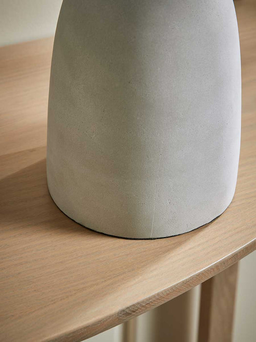 Tapered Concrete Table Lamp