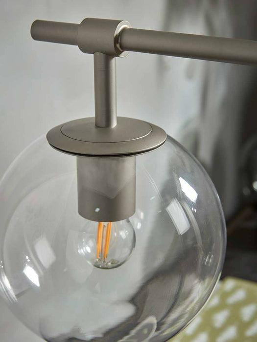 Globe Table Lamp - Nickel
