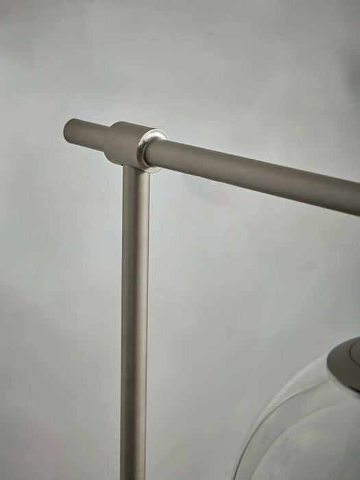 Globe Table Lamp - Nickel