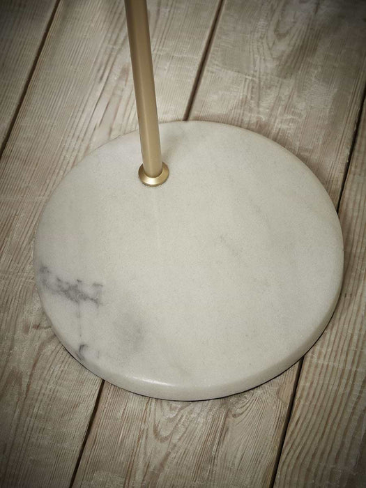 Globe Floor Lamp - Brass