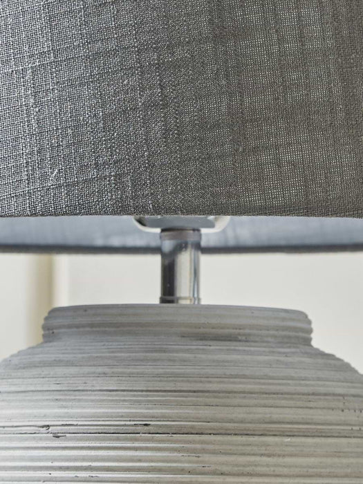 Textured Stone Effect Table Lamp