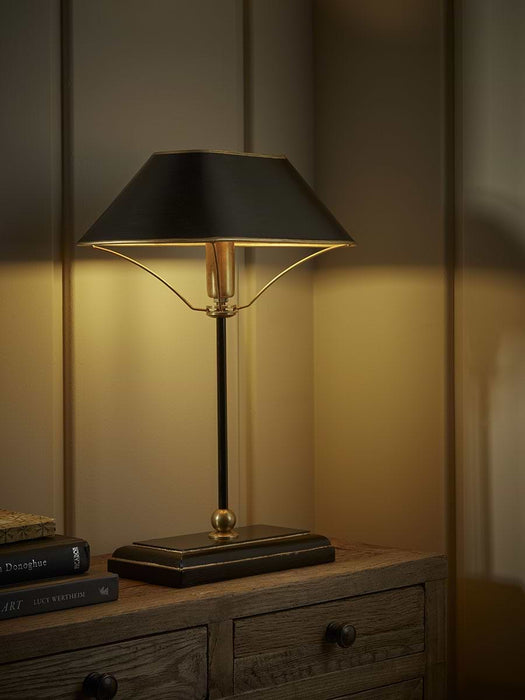 Black & Brass Desk Lamp