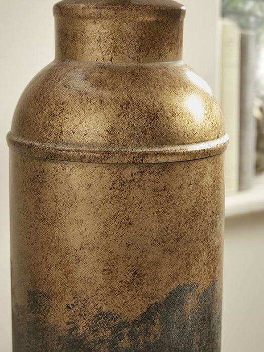 Aged Metal Table lamp