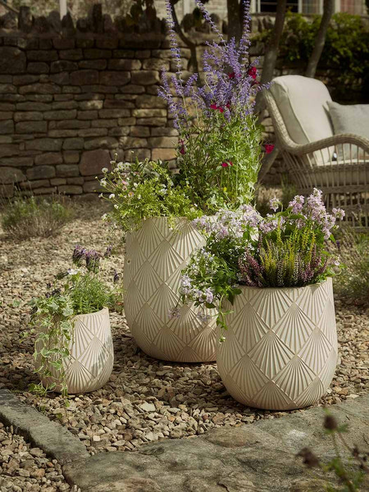 Three Deco Planters
