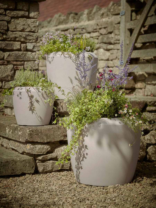 Three Tapered Planters