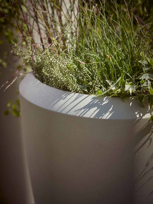 Two Oversized Tapered Planters