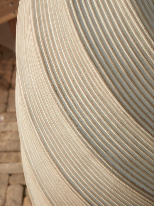Cream Spiral Plinth