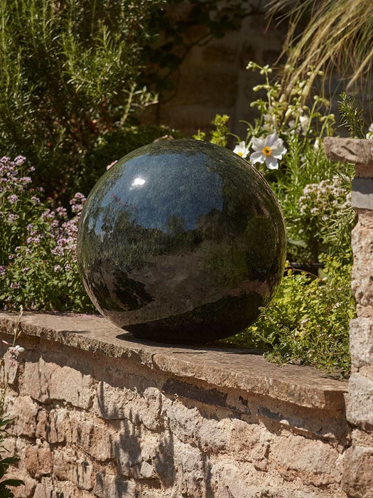 Olive Glazed Orb - Large