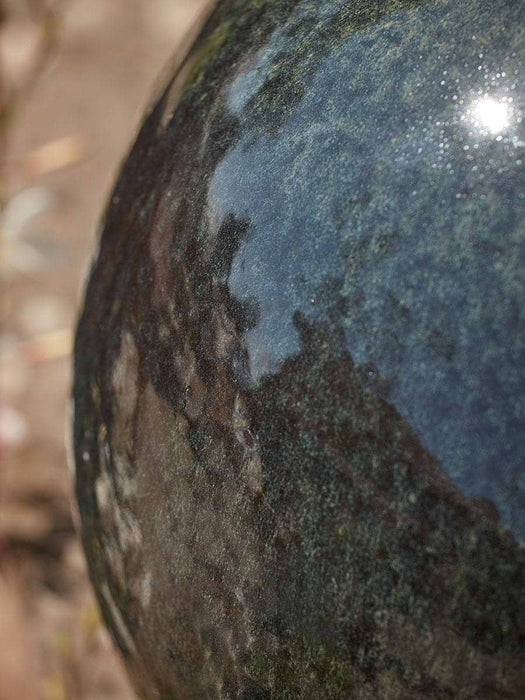 Olive Glazed Orb - Small