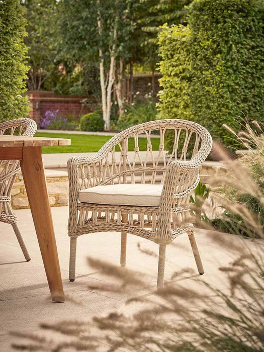 Decorative Weave Dining Chair