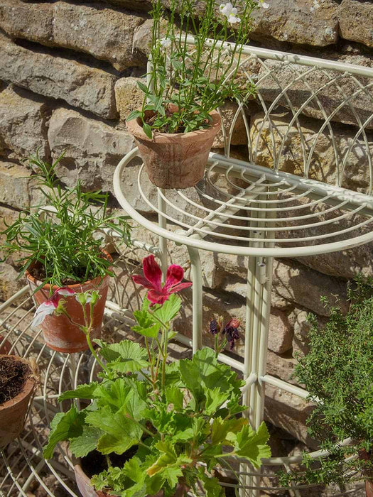 Ardenne Etagere Planter Stand - Cream