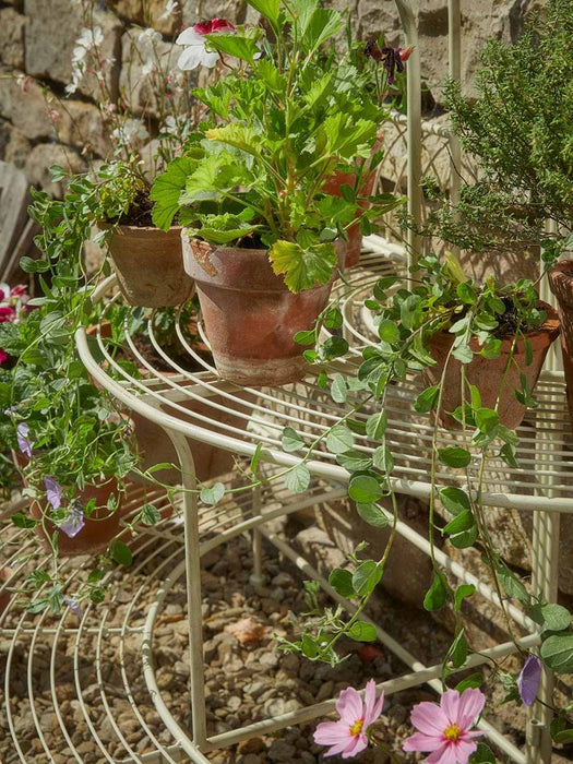 Ardenne Etagere Planter Stand - Cream